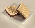 Vanilla-choc wafer (keto)